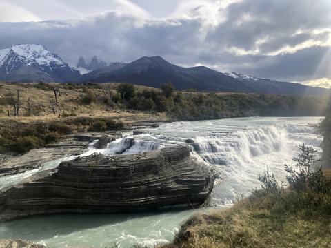 Patagonia waterfalls